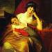 Portrait of Catherine Muravyova (1771-1848) with Her Son Nikita Muravyov (1796-1866)